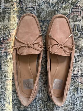 Dolce Vita Blush/Tan Bow Loafers